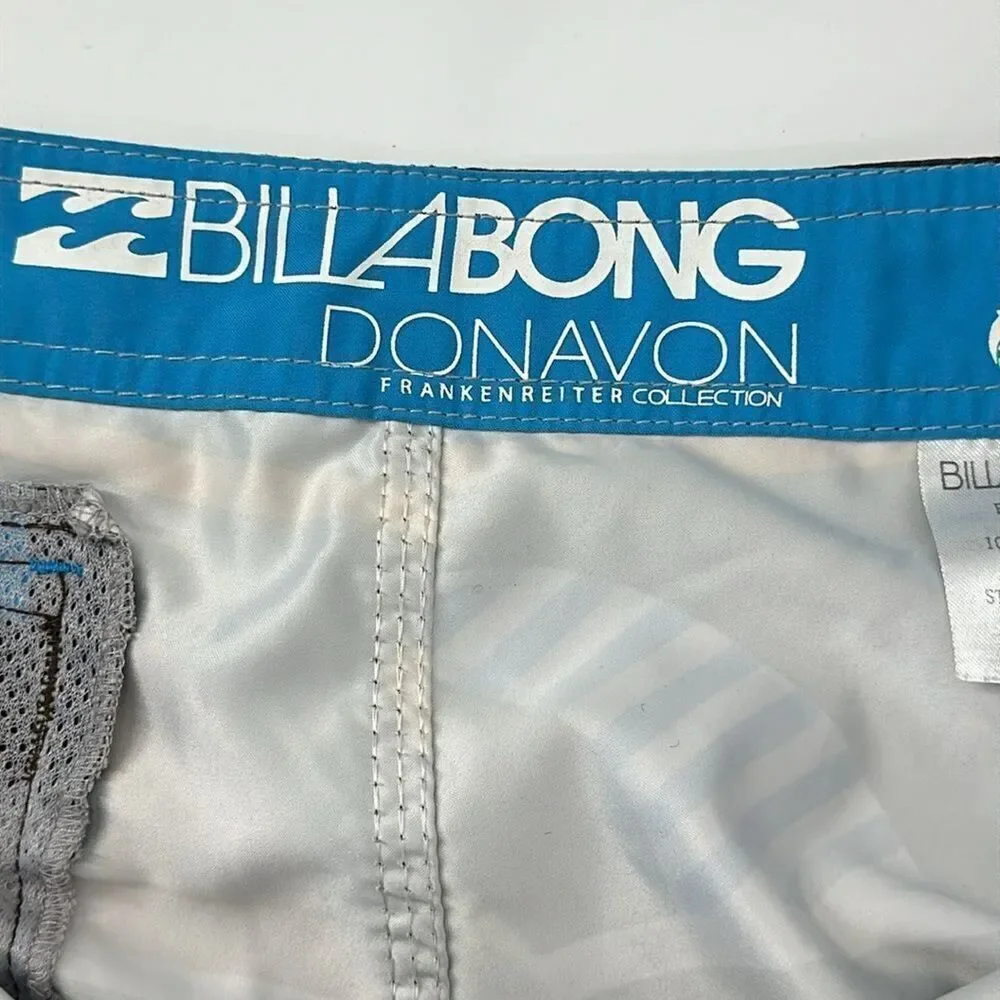 Men’s BILLABONG 32 USA Shark Fin Board Shorts Swim Trunks Polyester